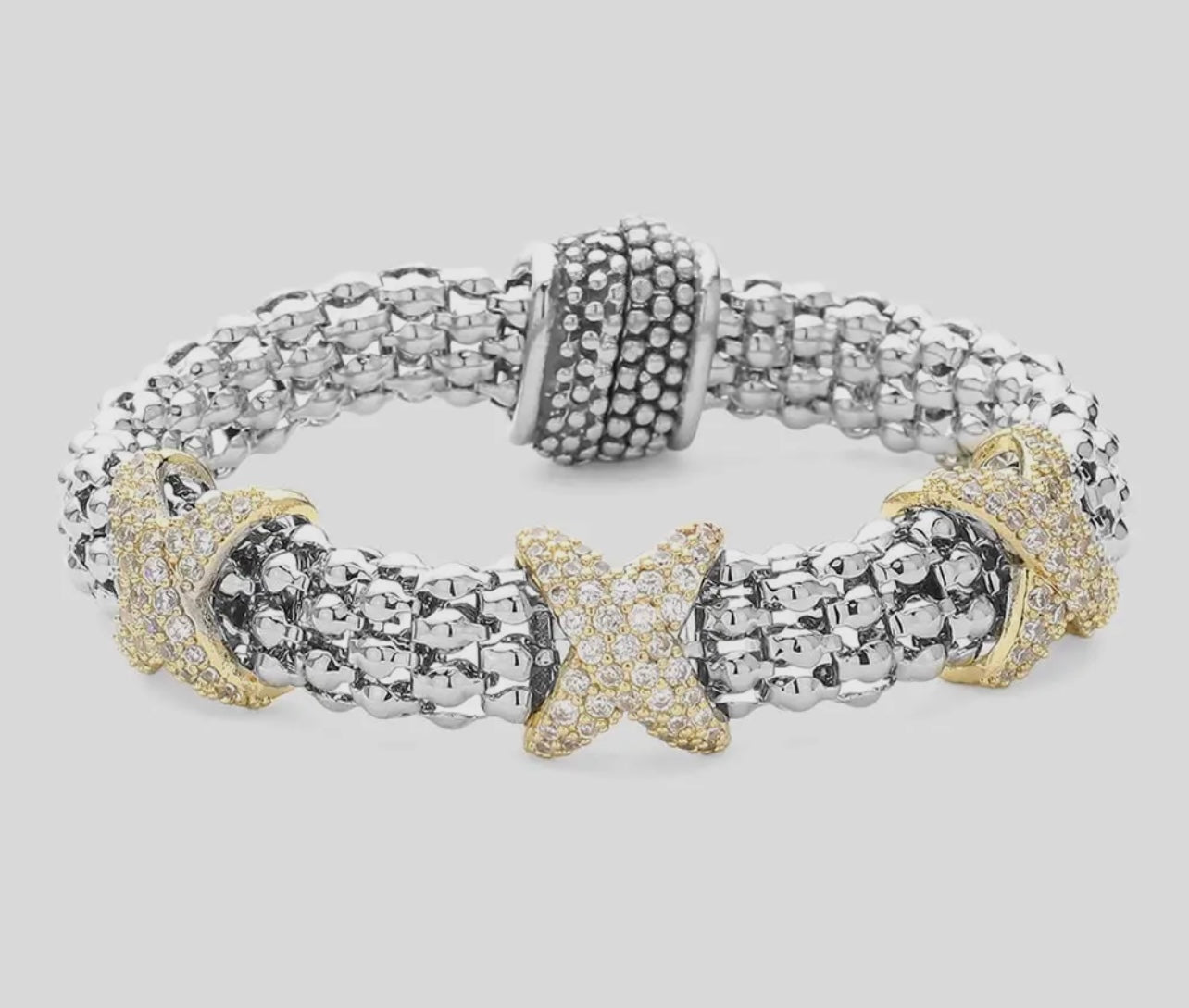 Crisscross Cable Bracelet