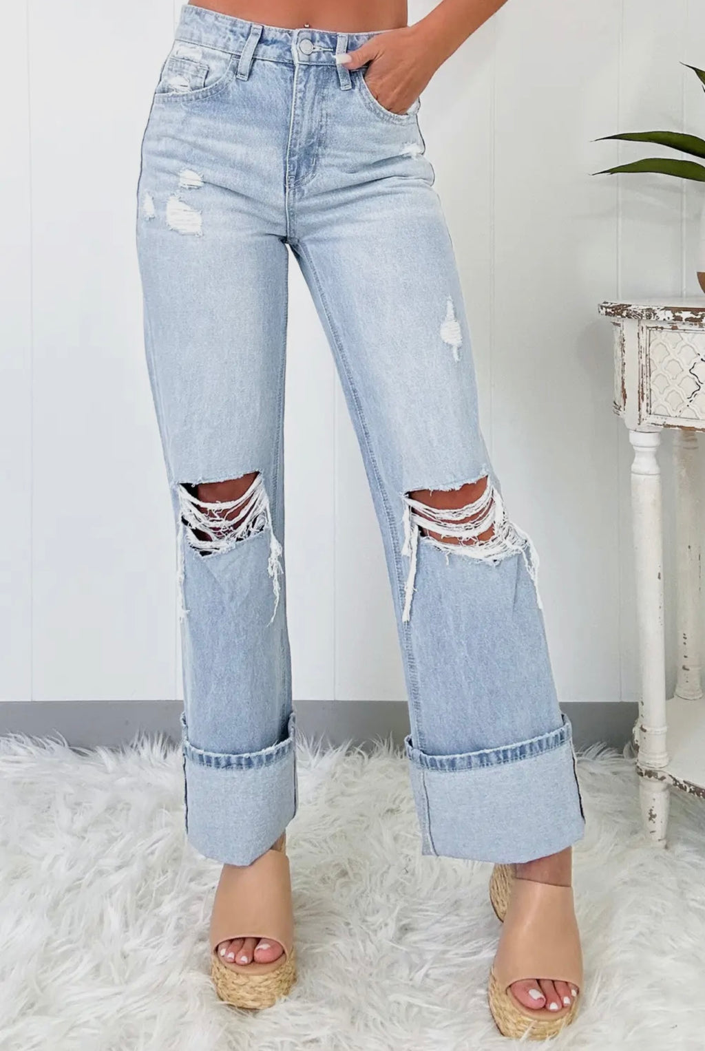 Denim Flare Jeans