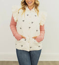 Bow Puffer Vest